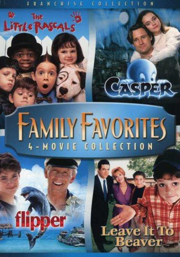 Family Favorites 4 Movie Collection The Little Rascals  Casper  Flipper  Leave it to Beaver