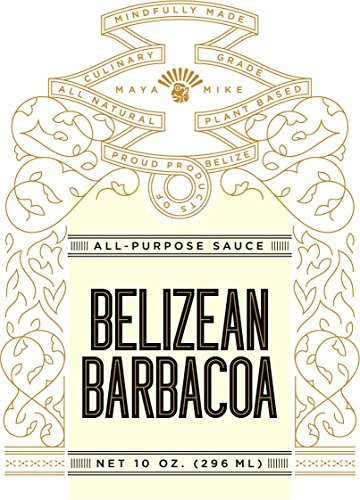 Maya Mikes Belizean Barbacoa All Purpose Hot Sauce Original 10 oz 296 ml