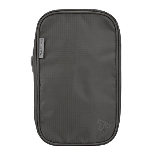 Travelon Compact Hanging Toiletry Kit Charcoal One Size