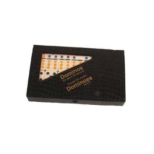 Hansen Jumbo Double Six Dominoes Set of 28 Game Hansen Jumbo Double Six Dominoes Set of 28 Game