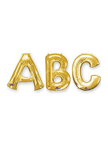 Amscan Air?Filled Letter A Balloon 16 Gold