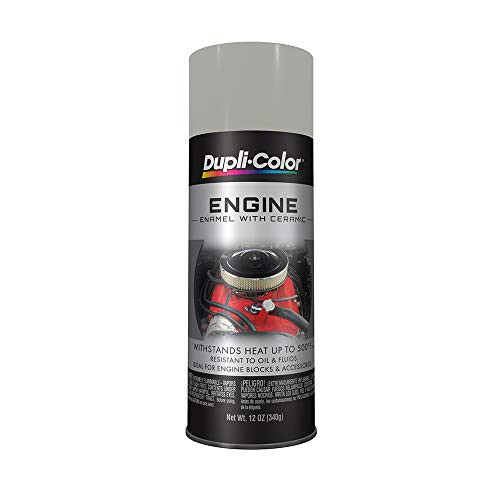 DupliColor DE1650 Ceramic Cast Coat Aluminum Engine Paint  12 oz