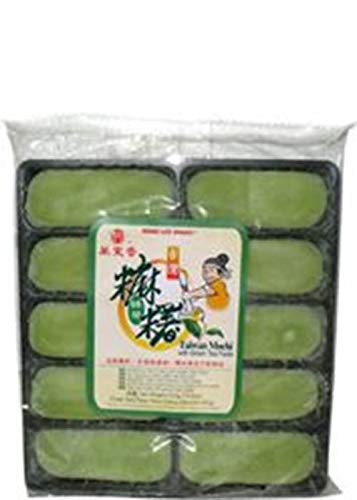 Mong Lee Shang Mochi with Green Tea Paste 105oz 10 Pieces