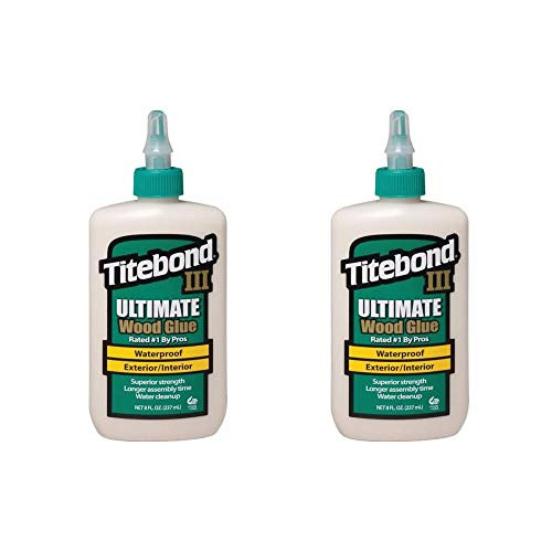 Franklin Titebond III Ultimate Wood Glue 8 Oz Bottle Brown Liquid  1413 2