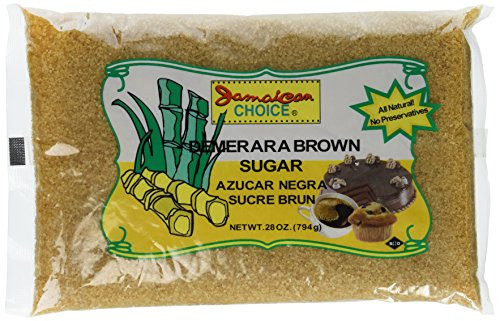 Jamaican Choice Demerara Brown Sugar from Pure Sugar Cane  Kosher 175 lb