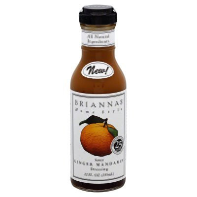 BriannaS Salad Drsg Ginger Mandarin Pack of 6 Size  12 FZ Quantity  1 Case