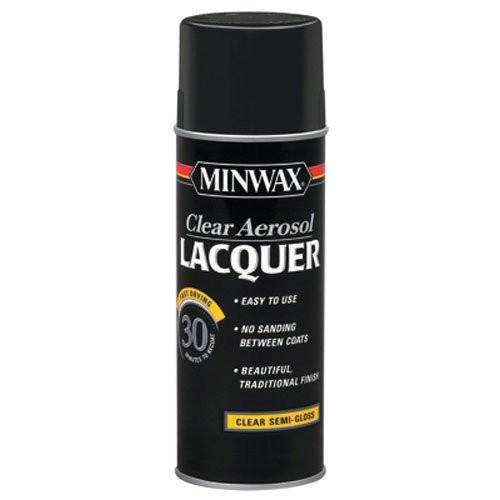 Minwax Lacquer 152050000 Aerosol SemiGloss