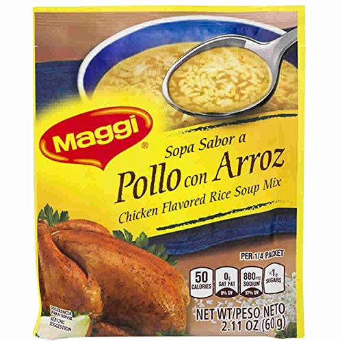 Maggi Chicken Flavored Rice Soup Mix 211 Ounce  12 per case