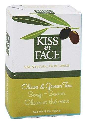 Kiss My Face Soap bar Olive  Green Tea 8 oz
