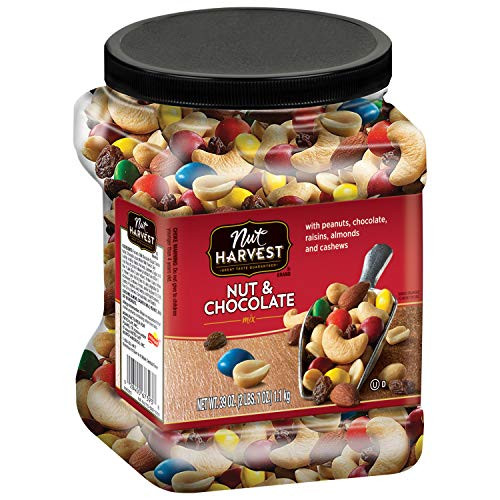 Nut Harvest Nut  Chocolate Mix 39 Ounce Jar