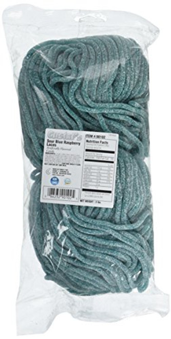 Gustafs Sour Blue Raspberry Laces 2 lb bag 2 lb bag Gustafs Sour Blue Raspberry Laces 2 lb bag 2 lb bag
