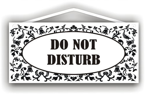 MySigncraft Do Not Disturb Sign for Indoor or Outdoor use