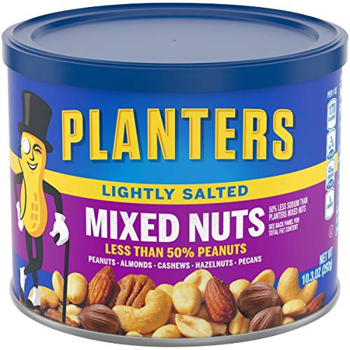 Planters Lightly Salted Mixed Nuts 103 oz Canister