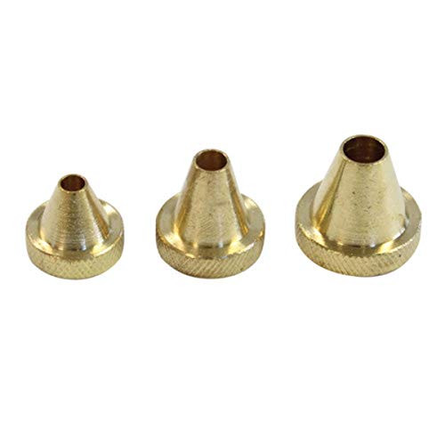 Birchwood Casey Muzzle Guard Set 17 to 30 Caliber 3 Piece Brass Multi One Size BC41505
