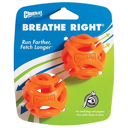 Chuckit! Durable Breathe Right Ball Dog Toy Small