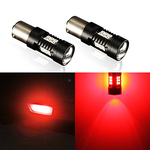 BA15S LED Signal Bulb, Extremly Bright Red P21W 1156 BA15S R5W 1156A 1157 PY21W BAY15D P21/5W Auto Lamp for Replacement of Signal, Turn, Reverse, Brake, Parking, Tail, DRL and Fog Lights and More BA15S LED Signal Bulb, Extremly Bright Red P21W 1156 BA15S R5W 1156A 1157 PY21W BAY15D P21/5W Auto Lamp for Replacement of Signal, Turn, Reverse, Brake, Parking, Tail, DRL and Fog Lights and More