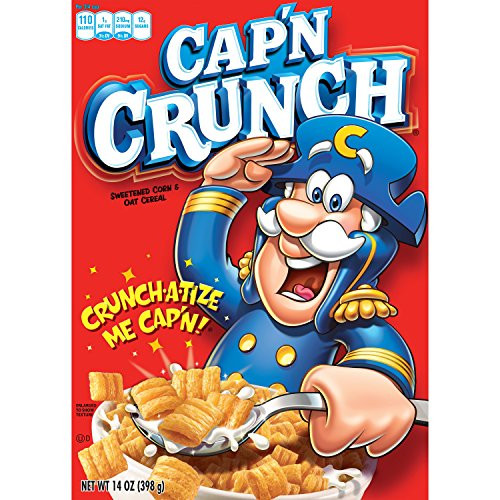 Quaker Captain Crunch Cereal Original 14 Ounce