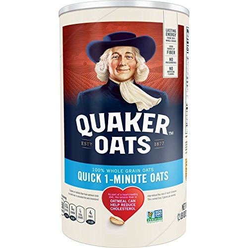 Quaker Quick 1 Minute Whole Grain Oats 42 Oz