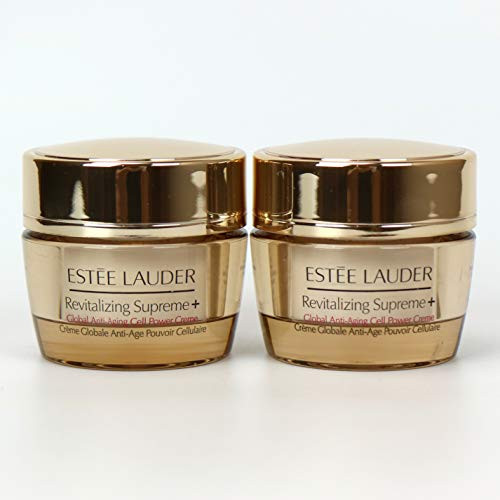 Lot 2 x Estee Lauder Revitalizing Supreme Global AntiAging Cell Power Creme 05 oz  15 ml each 1 oz  30 ml total