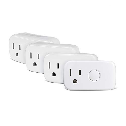 BestCon US WiFi Plug SP4mini Remote Control WiFi Smart Socket 15A 4PCS Timers via Alexa Google Home