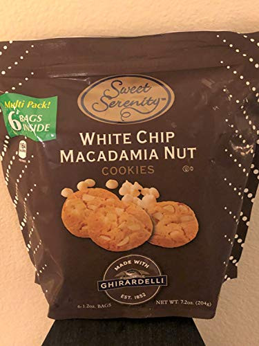Sweet Serenity White Chip Macadamia Nut Gourmet Cookies Made with Ghiradelli Chocolate