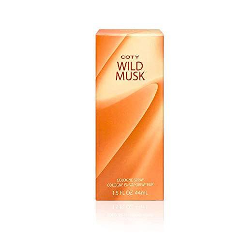 Coty Wild Musk Cologne Spray 15 Ounce Womens Fragrance in a Musky Floral Scent Great Gift for Cologne or Perfume Lovers