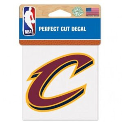 WinCraft NBA Cleveland Cavaliers Perfect Cut Color Decal 4 x 4 WinCraft NBA Cleveland Cavaliers Perfect Cut Color Decal 4 x 4