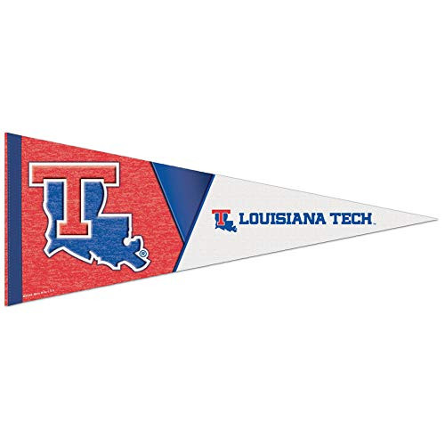 WinCraft NCAA Louisiana Tech University Premium Pennant 12 x 30 WinCraft NCAA Louisiana Tech University Premium Pennant 12 x 30