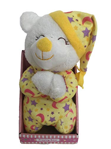 Midwood Brands LLC Bedtime Prayer Bear Recites Now I Lay Me Down to Sleep