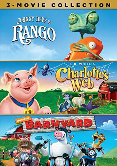 RangoCharlottes WebBarnyard 3Movie Collection RangoCharlottes WebBarnyard 3Movie Collection