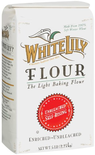 White Lily Unbleached Self Rising Flour 5 Pound