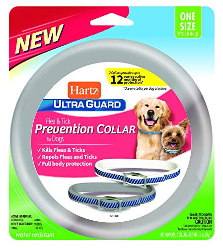 Hartz Ultraguard Flea  Tick Prevention Collars for Dogs