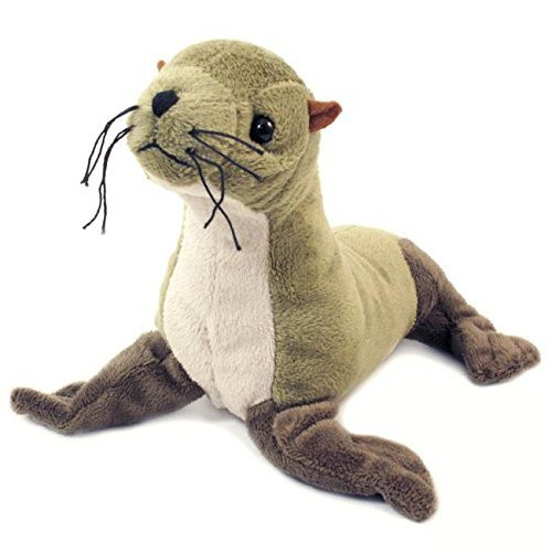 Wishpets Stuffed Animal  Soft Plush Toy for Kids  8 Northern Fur Seal
