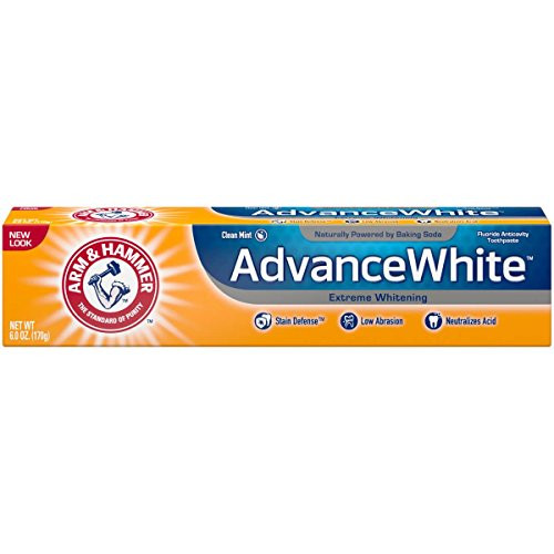 ARM  HAMMER Advance White Extreme Whitening with Stain Defense Toothpaste 6 oz Pack of 3