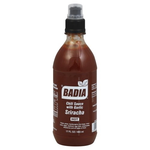 BADIA SAUCE CHILI SRIRACHA 17 OZ pack of 6