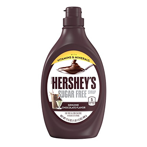 HERSHEYS Chocolate Syrup baking supplies Dessert ToppingBeverage Syrup SugarFree 175 Oz Pack of 6 HERSHEYS Chocolate Syrup baking supplies Dessert ToppingBeverage Syrup SugarFree 175 Oz Pack of 6