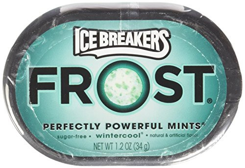 Ice Breakers Frost Wintercool Mints 12Ounce PucksPack of 6