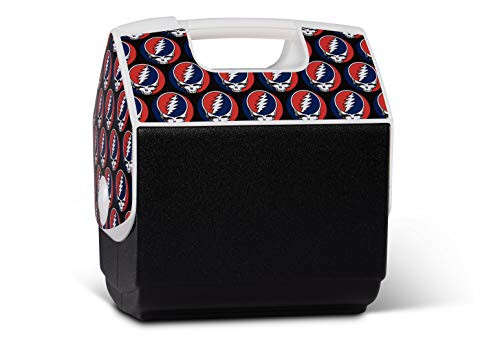 Igloo Limited Edition Grateful Dead Steal Your Face Playmate Pal 7 Qt Cooler Multi