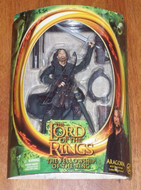 Aragorn Action Figure from Lord of the Rings by Toybiz 7 Inch Tall Aragorn Action Figure from Lord of the Rings by Toybiz 7 Inch Tall
