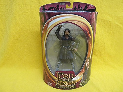 Lord of the Rings Two Towers Action Figure Helms Deep Aragorn