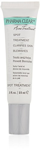 Pharamgel Pharma Clear Acne Treatment for All Skin Types  Spot Removal  Acne Scar Treatment  Clarifies Skin Blemishes  Pore Minimizer  05 fl oz