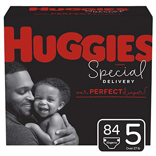 Huggies Special Delivery Hypoallergenic Baby Diapers Size 5 84 Ct One Month Supply