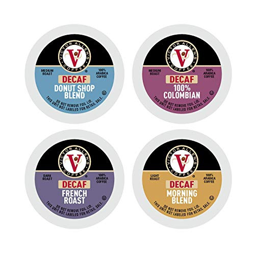 Decaf Donut Shop Morning Blend 100 Colombian and French Roast Variety Pack for KCup Keurig 20 Brewers 54 Count Victor Allens Coffee Medium Roast Single Serve Coffee Pods Decaf Donut Shop Morning Blend 100 Colombian and French Roast Variety Pack for KCup Keurig 20 Brewers 54 Count Victor Allens Coffee Medium Roast Single Serve Coffee Pods