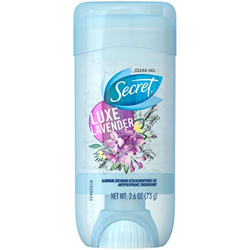 Secret Fresh Clear Gel Antiperspirant Deodorant Luxe Lavender 26 oz