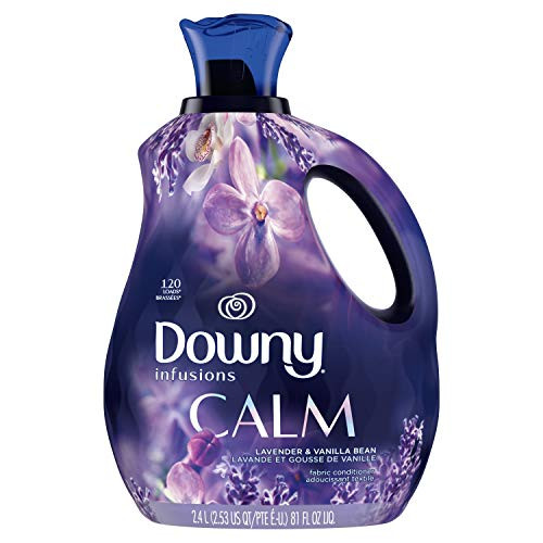 Downy Infusions Liquid Fabric Softener Calm Lavender  Vanilla Bean 81 fl oz 3units of Moonlight Breeze