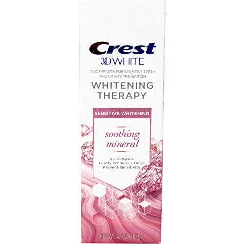 Crest 3D White Whitening Therapy Sensitivity Care Fluoride Toothpaste Crest 3D White Whitening Therapy Sensitivity Care Fluoride Toothpaste
