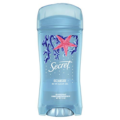 Secret Antiperspirant and Deodorant for Women Original Clear Gel Chill Ocean Scent 26 Oz