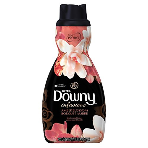 Ultra Downy Infusions Amber Blossom Liquid Fabric Softener and Conditioner 41 FL Oz