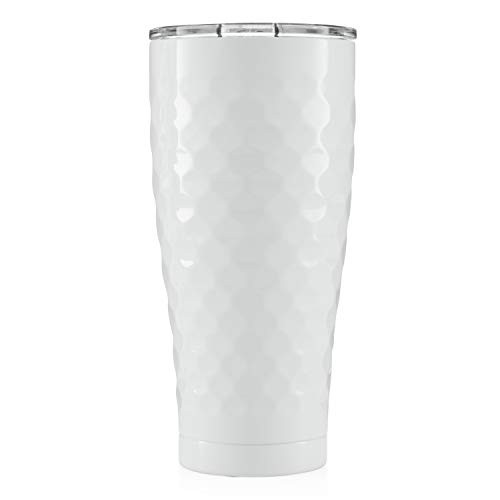 Seriously Ice Cold SIC 30 Oz Double Wall Vacuum Insulated 188 Stainless Steel Travel Tumbler Mug  Powder Coated with Splash Proof BPA Free Lid  Coffee Tea Wine and Cocktails