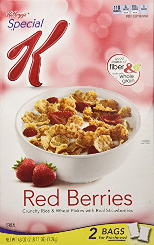 Kelloggs Special K Twin Pack Red Berries 43 Ounce